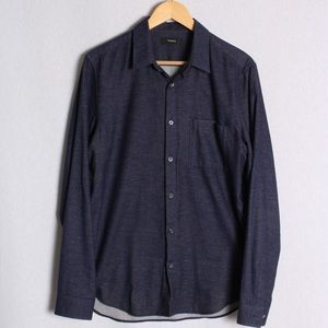 Theory brushed heather fabric with pocket -$240 retail like new